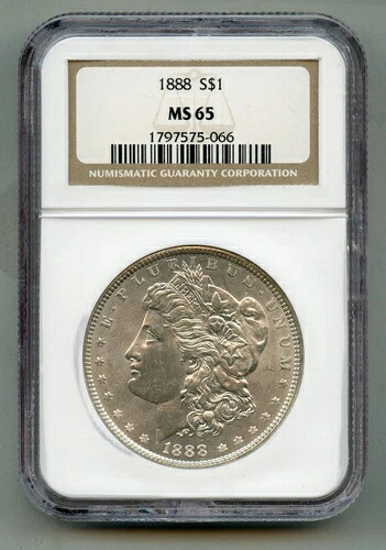 1888年モルガン銀貨 NGC MS 65｜WORLD RESOURCE【KING店】