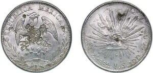 メキシコ 1882 Zs JS 8 レアレス シルバー 903 AU｜WORLD RESOURCE【KING店】