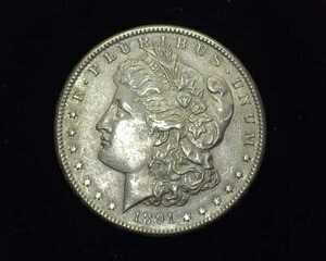 HS&C: 1891 S モルガン ダラー UNC - 米国コイン|WORLD RESOURCE【KING店】