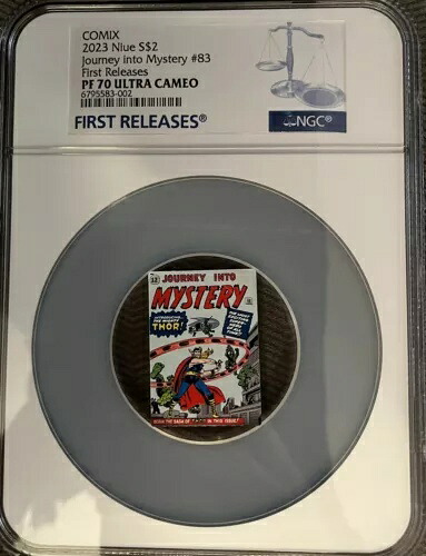 コミックス ジャーニー・イントゥ・ミステリー 1オンス シルバーコイン NGC PF70 UC 初版｜WORLD RESOURCE【KING店】