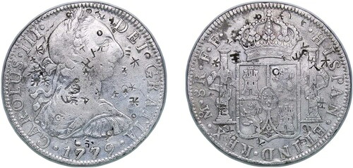 メキシコ 1779 Mo FF 8 Reales シルバー 903 VF｜WORLD RESOURCE【KING店】