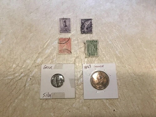 古代銀ドラクマ 紀元前247年 ミトラダテス2世 1869年 5L コイン切手 1913年 1911年｜WORLD RESOURCE【KING店】