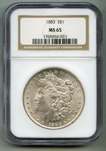 1883年 モルガン銀貨 NGC MS 65｜WORLD RESOURCE【KING店】