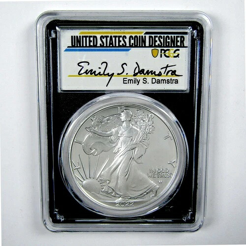 2022年 サウスアメリカン シルバーイーグル PR 70 DCAM PCGS 初日 $1 SKU:CPC6965｜WORLD RESOURCE【KING店】