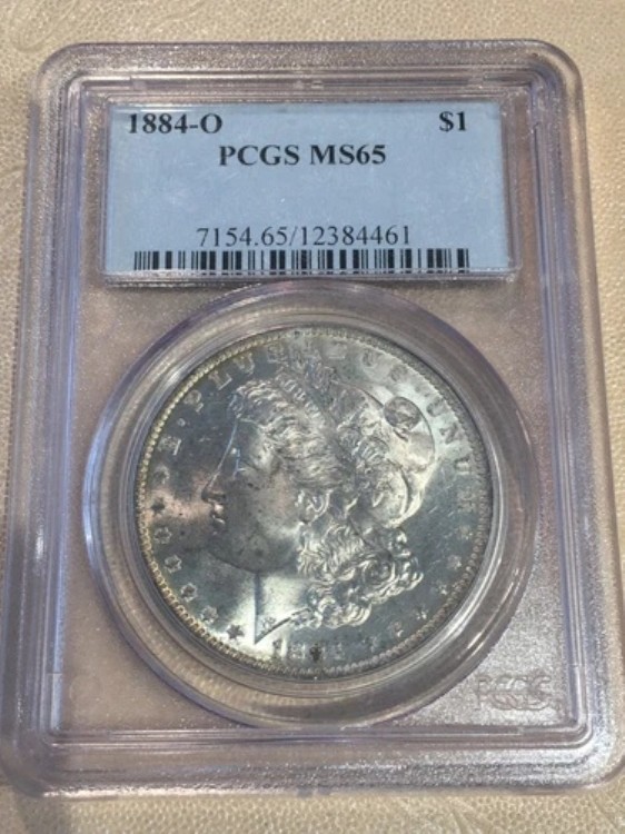 1884-O モルガン銀貨 - PCGS MS 65 #4461｜WORLD RESOURCE【KING店】