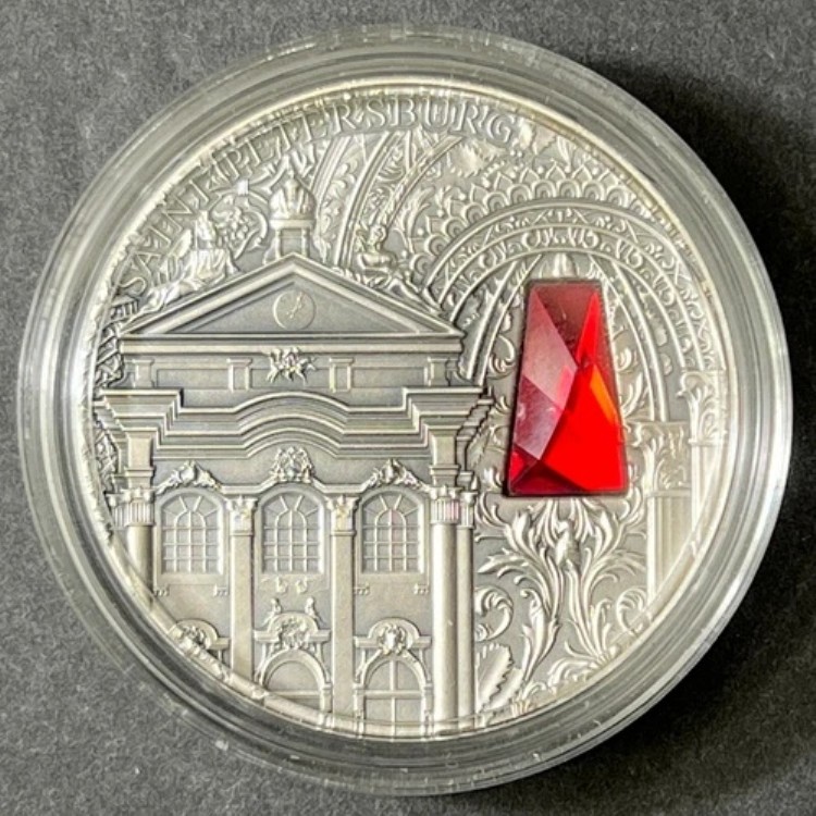 2014年 ニウエ 2ドル 冬宮殿 サンクトペテルブルク 2オンス 銀貨｜WORLD RESOURCE【KING店】