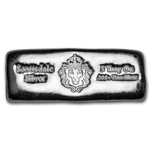 5オンス シルバーキャストポアードバー - スコッツデール｜WORLD RESOURCE【KING店】