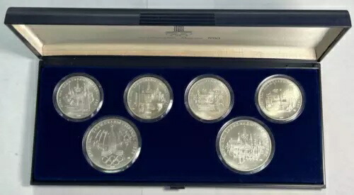 楽天市場】旧ソ連(ロシア) プルーフ銀貨 大型 1980年 10ルーブル