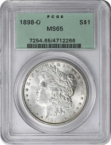 1898-O モルガン銀貨 MS65 PCGS｜WORLD RESOURCE【KING店】