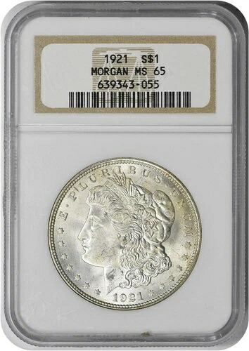 1921年 モルガン銀貨 MS65 NGC|WORLD RESOURCE【KING店】