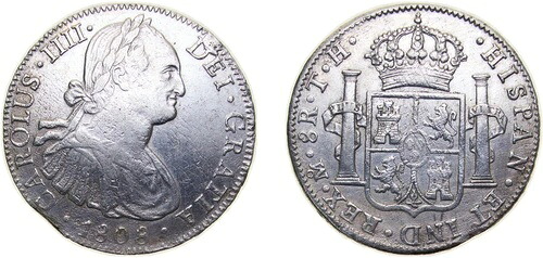 メキシコ 1808 Mo TH 8 Reales シルバー (.903) XF|WORLD RESOURCE【KING店】