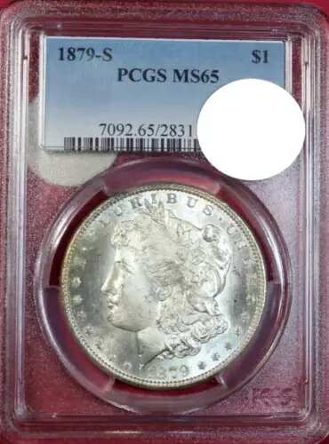 1879-S モーガン・ダラー PCGS MS65｜WORLD RESOURCE【KING店】