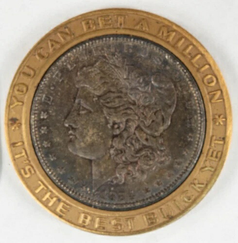 1884-P モルガン銀貨 ケース入り広告 これまでで最高のビュイックトークン｜WORLD RESOURCE【KING店】