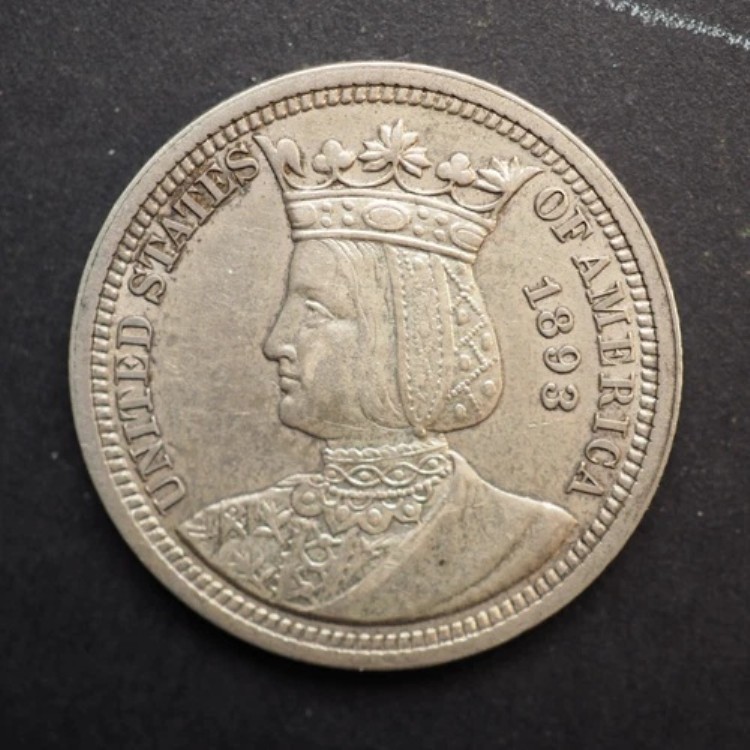 1893年 イザベラ・コム シルバー クォータードル 送料無料！ M6895｜WORLD RESOURCE【KING店】