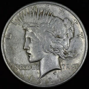 1921年 1ドル ピース シルバー ドル ? オーストラリア ほぼ未使用 ? 1ドル 高浮き彫りコイン 45V ?信頼済み?|WORLD RESOURCE【KING店】