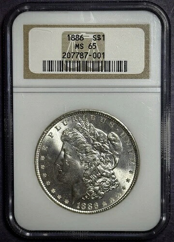 1886年 モーガン銀貨 - NGC MS65|WORLD RESOURCE【KING店】