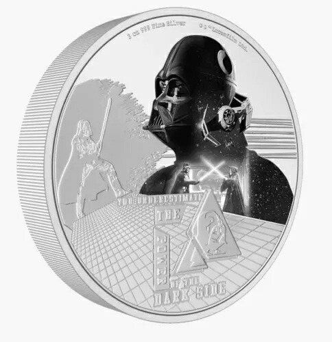 ダース・ベイダー 3オンス シルバーコイン ニウエ スターウォーズ 2023｜WORLD RESOURCE【KING店】