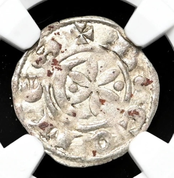 フランス、プロヴァンス。レイモンド5世(1148-1194年)、銀デニール、NGC MS62|WORLD RESOURCE【KING店】