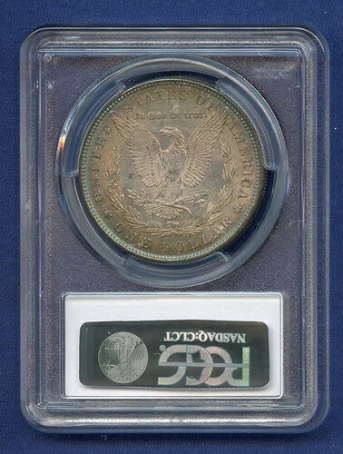 1879 P PCGS MS64 モルガン銀貨 $1 ベター US ミント 1879-P MS-64 カラーリビジョン｜WORLD RESOURCE【KING店】