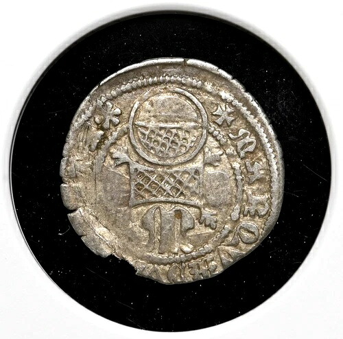 イタリア、アクイレイア。マルクルド・ディ・ランデック、1365-1381。シルバー デナロ、NGC AU53｜WORLD RESOURCE【KING店】