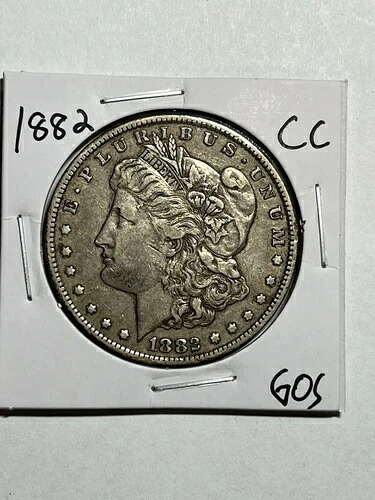 1882-CC モルガン銀貨 ナイス XF+ ナイス流通タフデイト CC｜WORLD RESOURCE【KING店】 103,950円