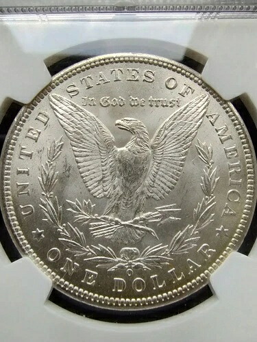 1898年 O モルガン銀貨 NGC-MS65認定