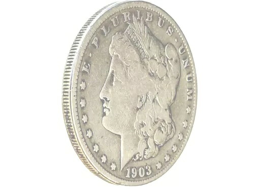 1903年製モルガン銀貨、良好な状態