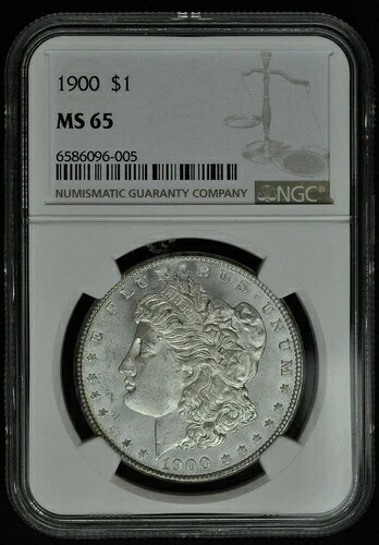 1900年 - モルガン銀貨 - NGC MS65|WORLD RESOURCE【KING店】