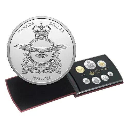 2024年カナダ仕様シルバーダラープルーフセット カナダ空軍100周年記念