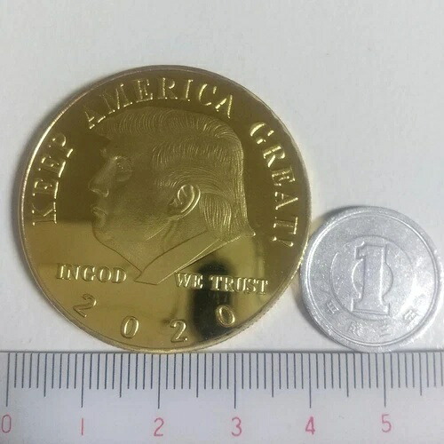 楽天市場】米軍グッズ メダル ドナルド・トランプ 第45代