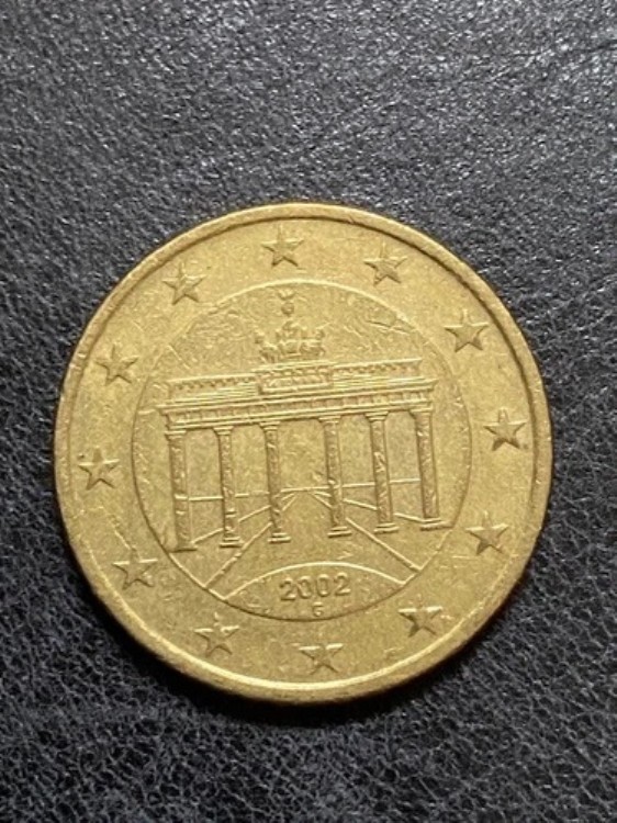 楽天市場】2002 年ドイツ 2 ユーロ硬貨 J の文字が非常に珍しいコイン