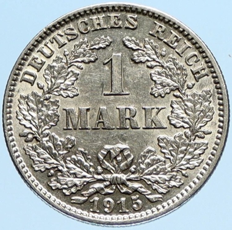 ドイツ帝国 5マルク 1875年 銀貨 do05 ドイツ 5マルク銀貨（BUNDESREPUBLIK DEUTSCHLAND DEUTSCHE MARK