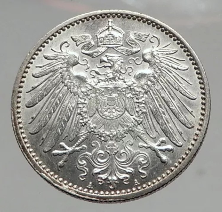 楽天市場】ドイツ ヴィルヘルム2世 5マルク銀貨 1903年 : 紅林コイン