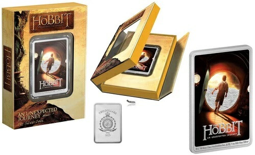 ホビット 思いがけない冒険 シルバーコイン画像