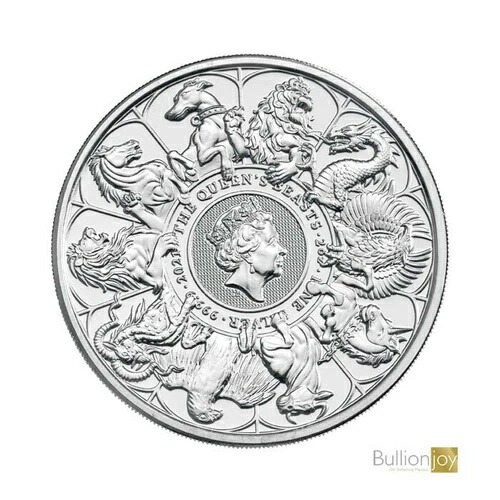 2022年 クイーンズビースト コンプリーター 2オンス 5ポンド 銀貨 2022年 クイーンズビースト コンプリーター 2オンス 5ポンド 銀貨 2022