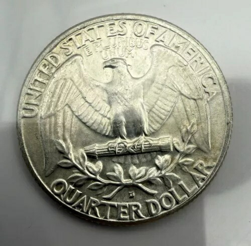 楽天市場】【銀貨】アメリカ ワシントン 1/4ドル(25セント)銀貨 1951年