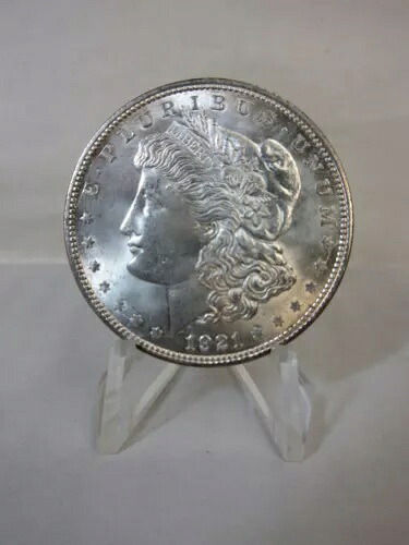 1921-D アメリカ合衆国 モルガン・ダラー BU 未流通銀貨 デンバー造幣局