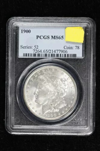1900年モルガン・ダラー PCGS MS 65 4VH6 111,100円
