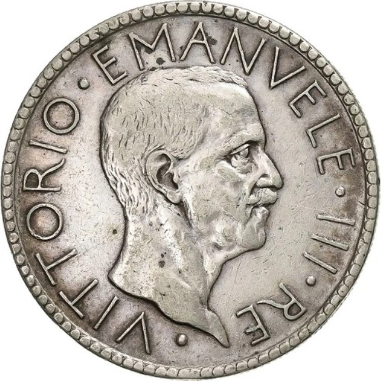 [#1212979] イタリア、ヴィットーリオ・エマヌエーレ3世、20リラ、1927年、ローマ、銀、EF、KM:69