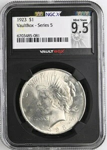 1923年ピース銀貨 NGCX 9.5｜WORLD RESOURCE【KING店】 98,010円
