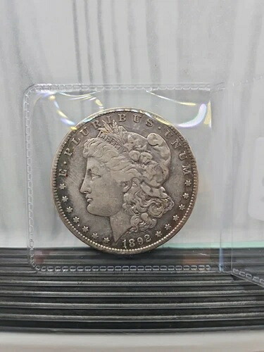 1892年 S モルガン銀貨、キー日付、両面トナー、良好な状態|WORLD RESOURCE【KING店】