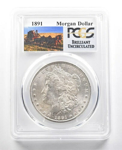 1891年 モルガン銀貨 BU PCGS *6621|WORLD RESOURCE【KING店】