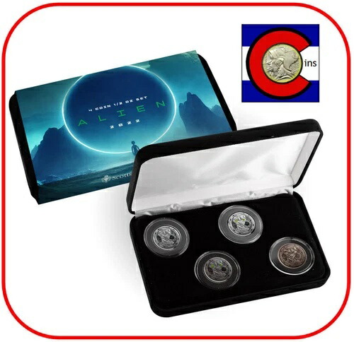 楽天市場】【品質保証書付】2022 GHANA ALIEN .999 1/10 OZ GOLD COIN