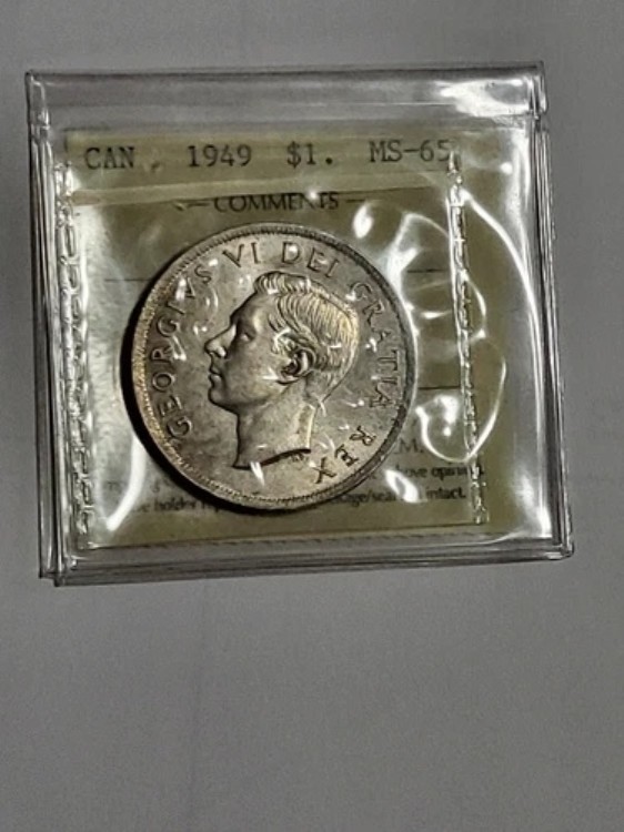 1949年記念銀貨 ICCS MS65