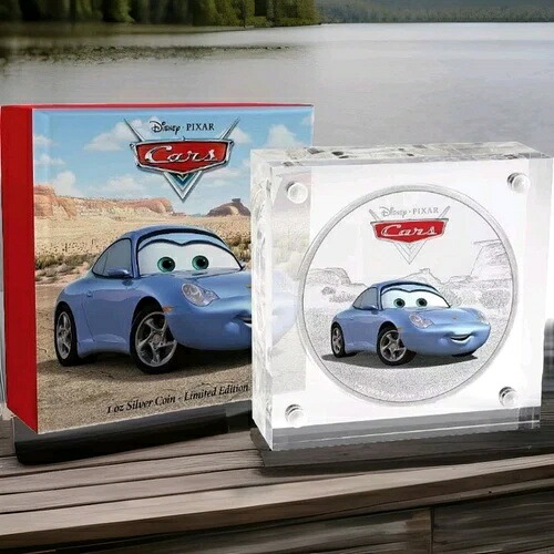 2017年 ニウエ 2ドル ディズニー/ピクサー カーズ **サリー** 1オンス .999 シルバー プルーフコイン｜WORLD RESOURCE【KING店】