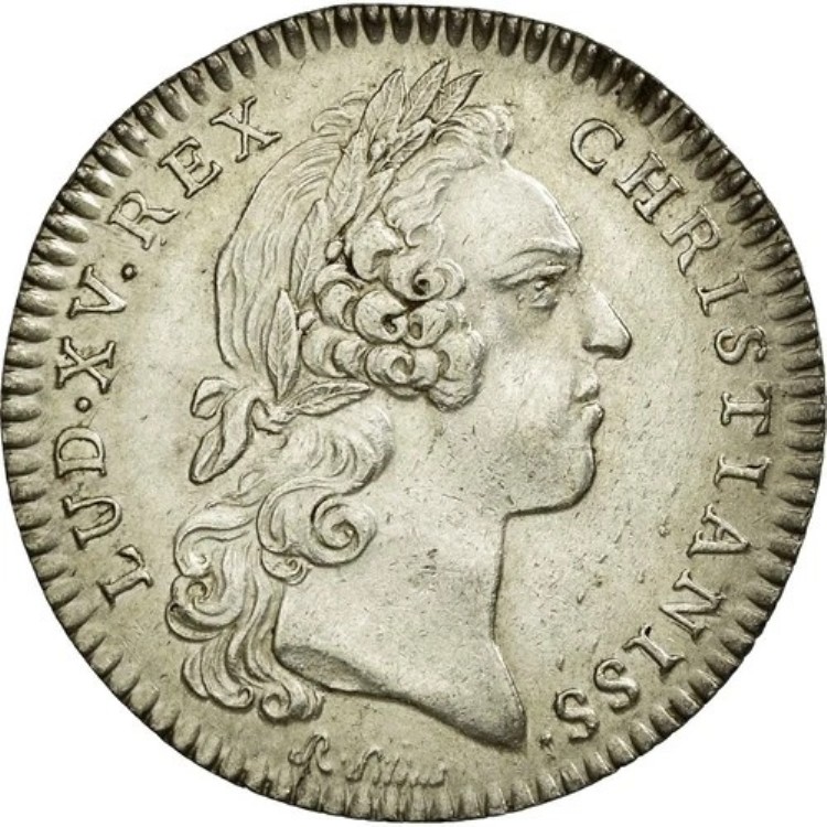 [#69838] フランス、トークン、ロイヤル、1758年、AU、シルバー、Feuardent:1401。｜WORLD RESOURCE【KING店】
