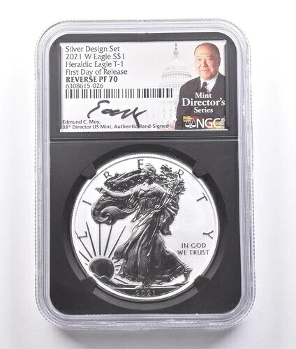 2021-W シルバーイーグル タイプ1 シルバーデザインセット FDOR モイ リバース PF70 NGC *6799 117,700円