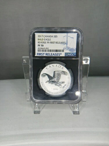 2017年カナダシルバーリバースハクトウワシS $5 NGC PF70 ファーストリリース|WORLD RESOURCE【KING店】