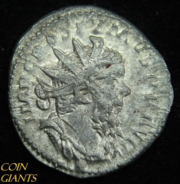 Postumus A.D. 259 - 268 シルバー Antoninianus VIRTVS AVG Roman Colonge Choice AU|WORLD RESOURCE【KING店】