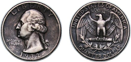 アメリカ合衆国 1932年 S ?ドル銀貨 900 AU|WORLD RESOURCE【KING店】